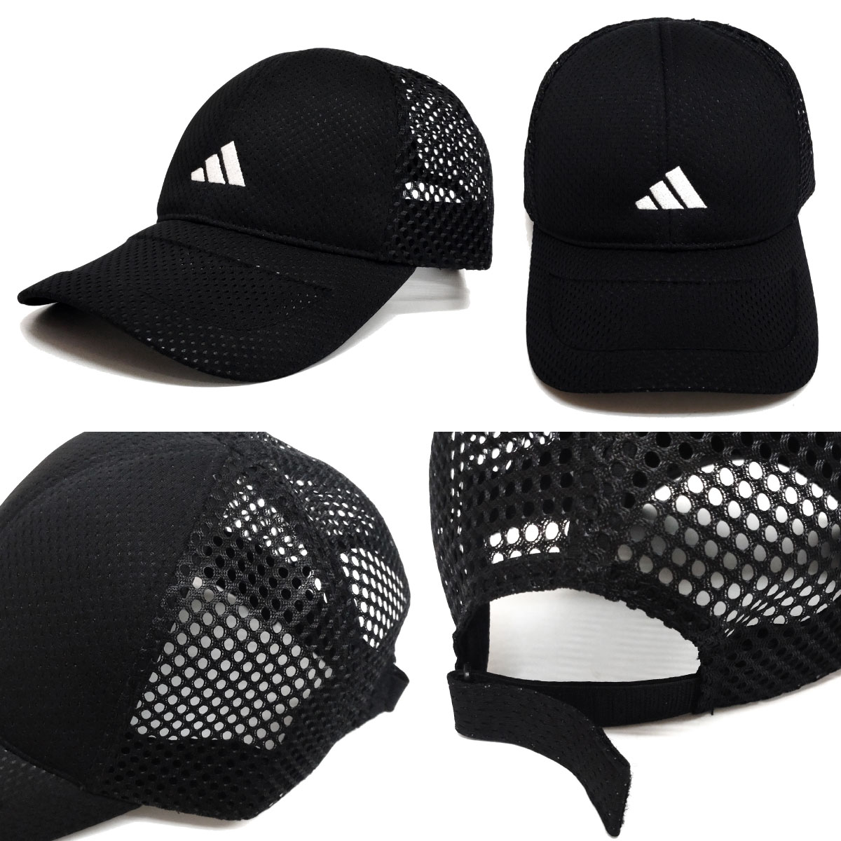 adidas 超軽量 オールメッシュ キャップ 通気性抜群 軽い 蒸れ