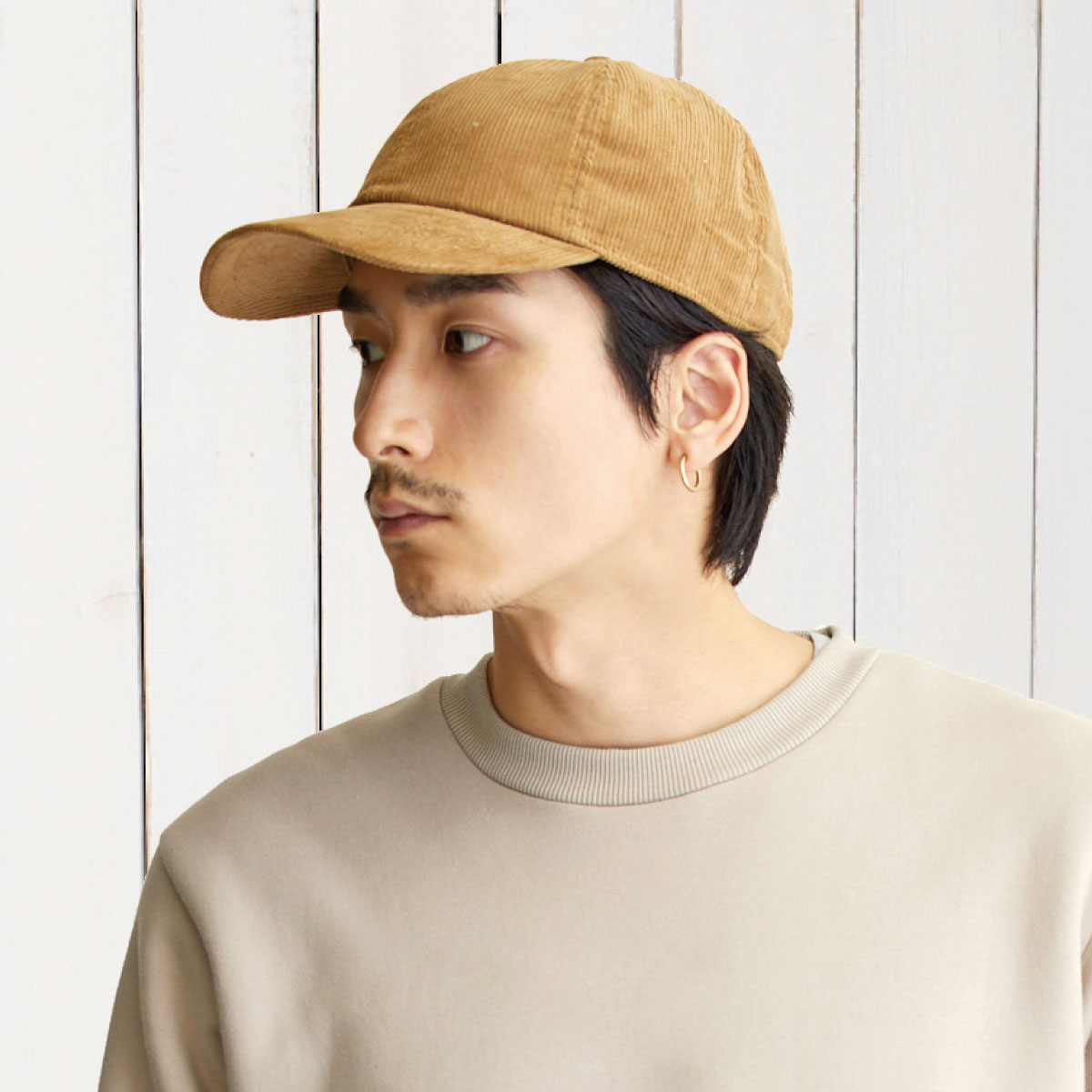 キャップ NEWHATTAN コーデュロイ メンズ 帽子 秋冬 レディース 野球帽 