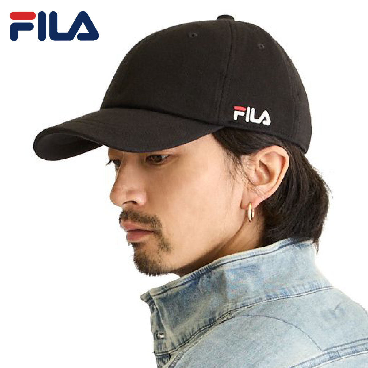FILA（フィラ） 鹿の子 キャップ CVC KANOKO SIDE LOGO CAP 洗濯機で