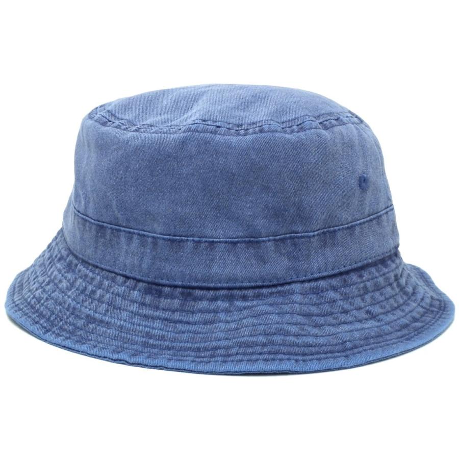 帽子 バケットハット NEWHATTAN コットン ウォッシュカラー つば 短い hat-1246 アウトドア 春夏 メンズ レディース 男女