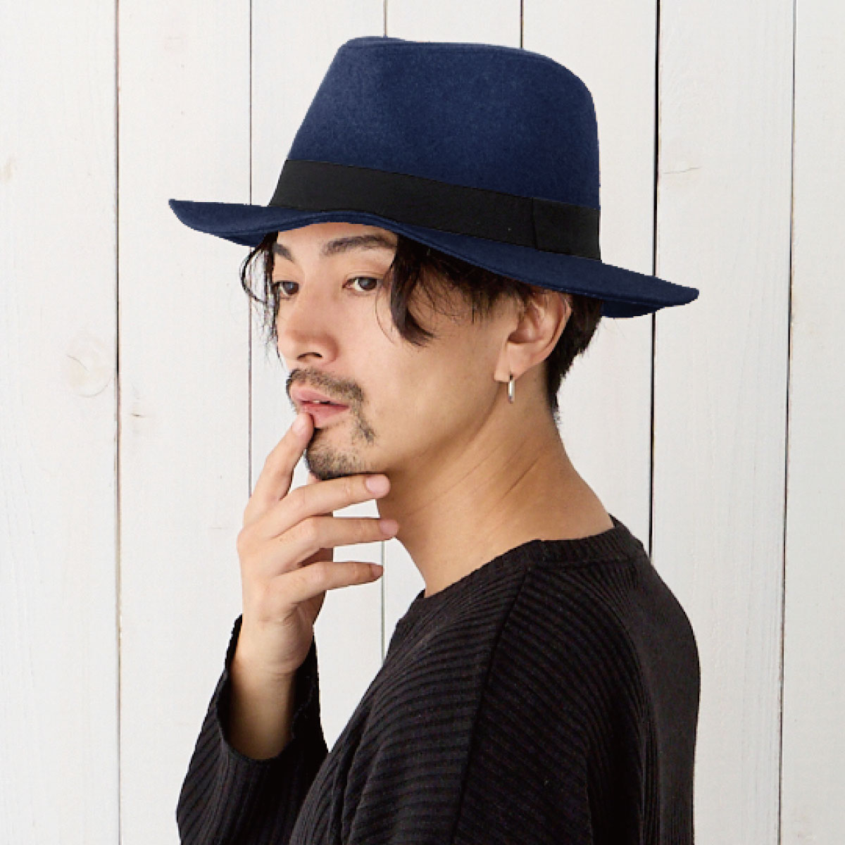 PHILIP TREACY 希少 斜めブリム 中折れ 帽子 ハット PHILIP TREACY 希少 斜めブリム 中折れ 帽子 ハット PHILIP