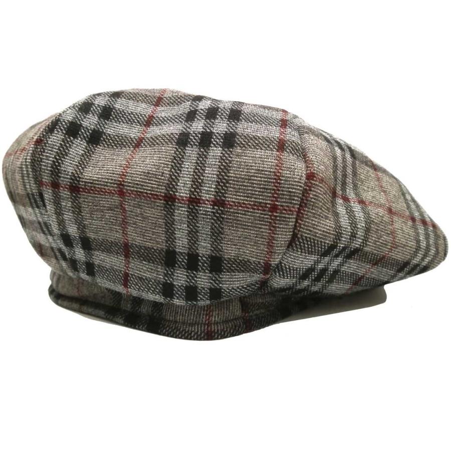 ベレー帽 帽子 レディース ガーリー 秋冬 レトロなブリティッシュチェック柄 英国 hat-1376 オシャレ 暖かい 可愛い :hat