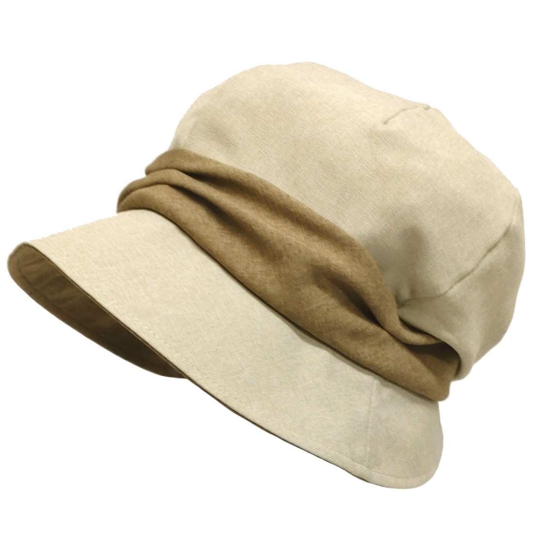 レディース 春夏 帽子 キャスケット UV99%カット 超軽量 ハット すっぴん隠し 洗える 綺麗なシルエット hat-1447 日差し 暑さ対策｜hy-link｜02