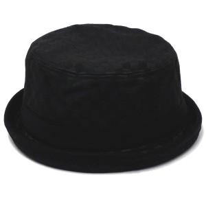 ポークパイハット 父の日 帽子 メンズ 春夏 60cm 57cm 格子柄 hat-899 普段使い ...