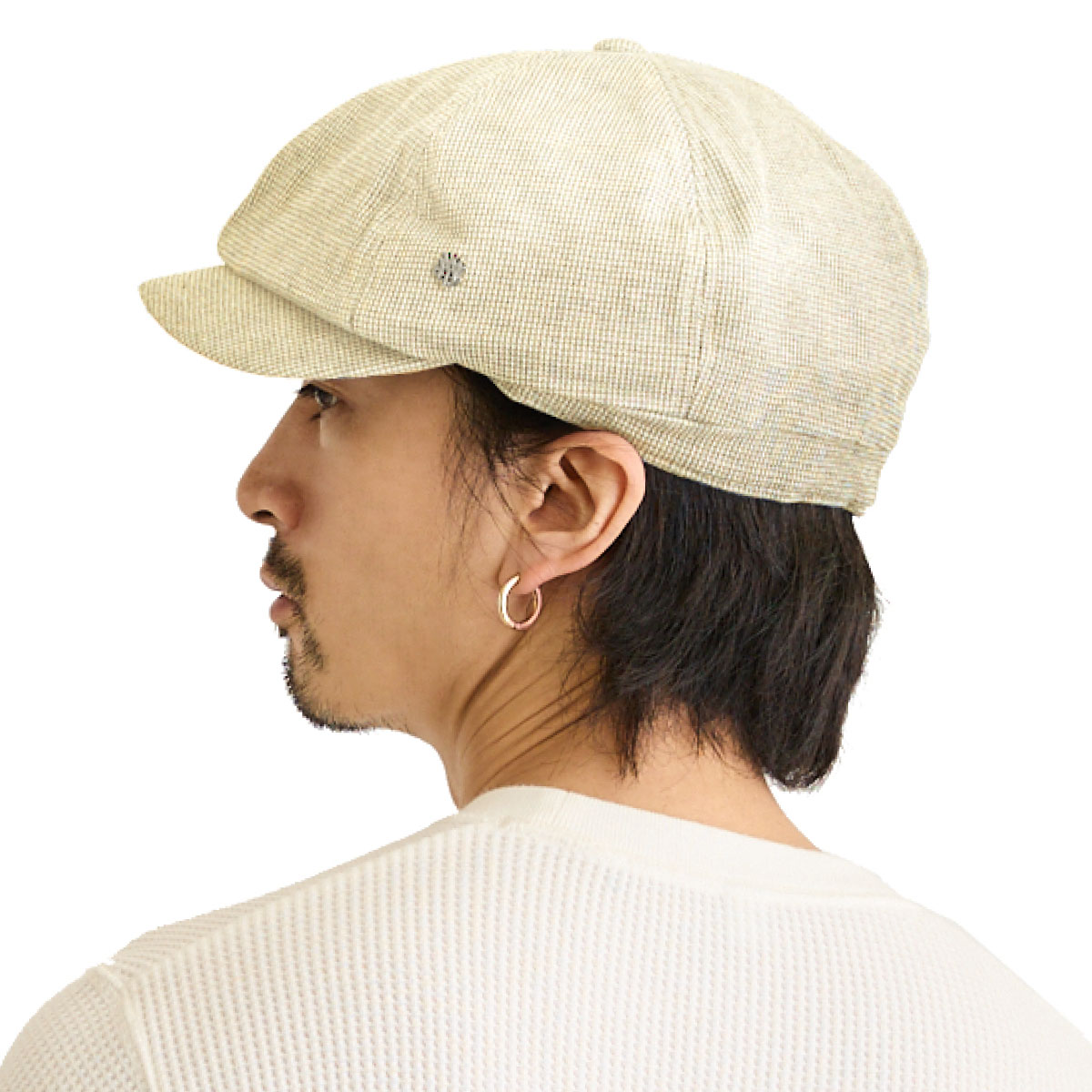 キャスハンチング 深め 帽子 メンズ 大きい ハンチング帽 秋 綿 61.5cm