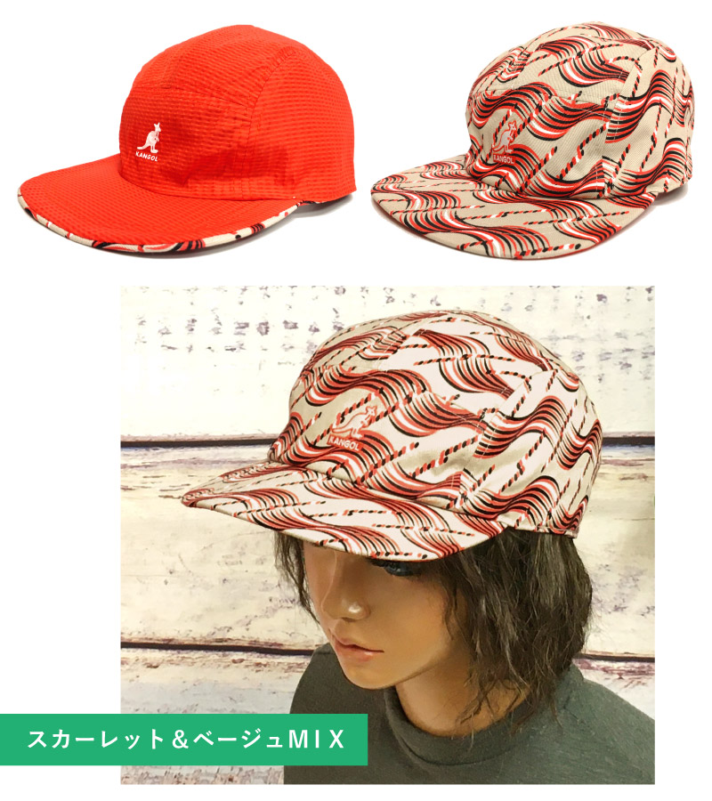 KANGOL A Bathing APE コラボ ハット キャップ KANGOL（カンゴール） キャップ 深め リバーシブル 帽子 ジェット