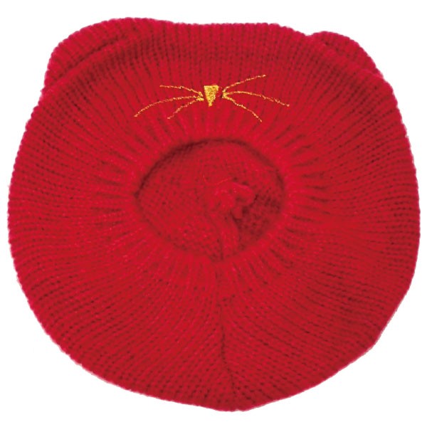 猫耳　ベレー帽　シピHAT キャット knit-1471-1.jpg