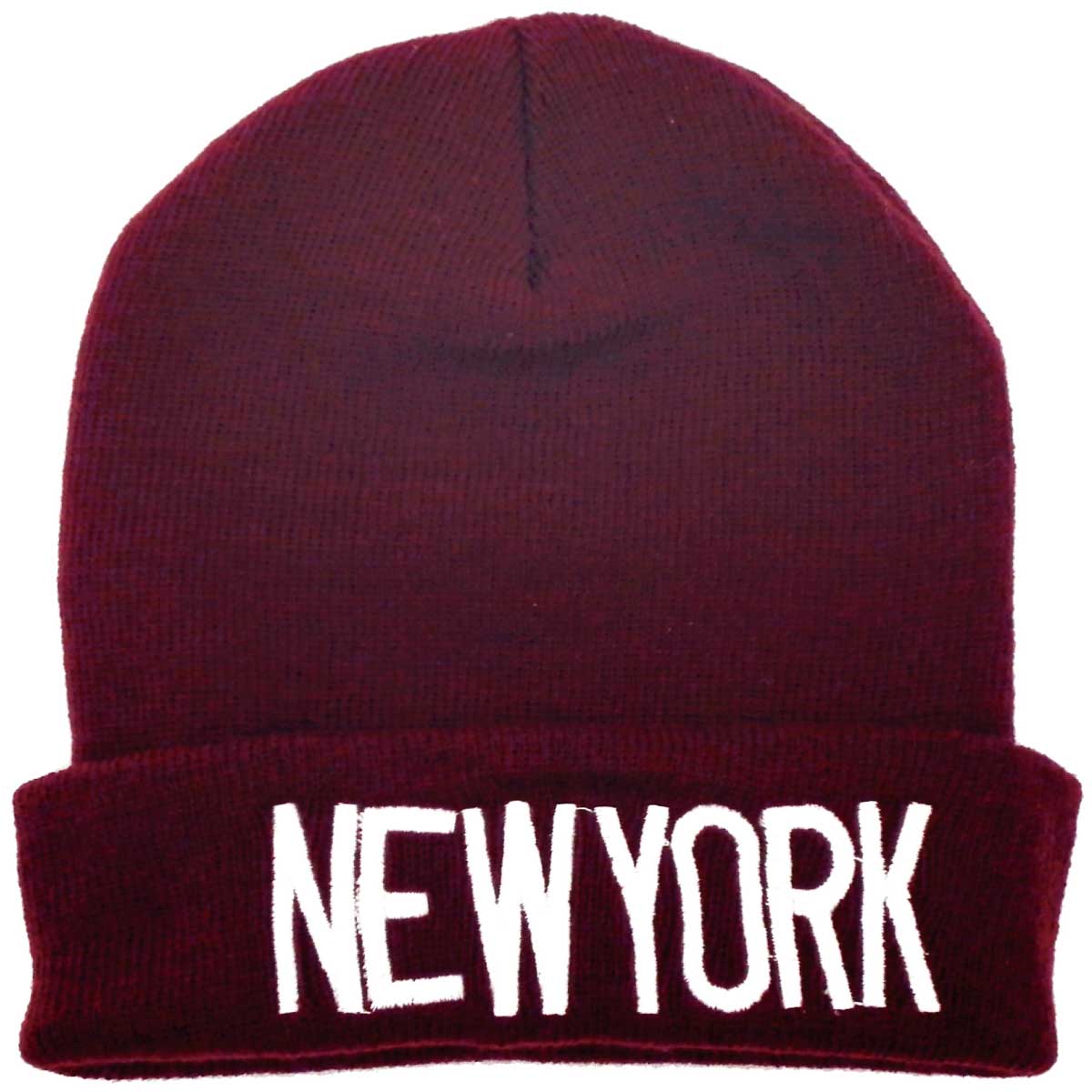 ニット帽 NEWYORK ロゴニット 帽子 メンズ レディース 秋冬 knit-1525