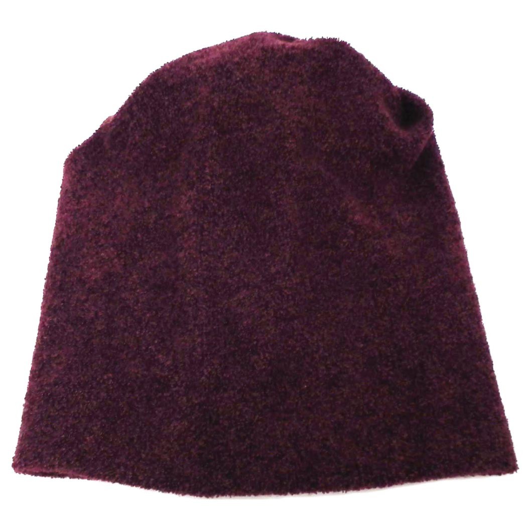 暖かニットワッチ 帽子 メンズ ニット帽 秋冬 レディース もっちり伸びる もこもこ ブークレニット knit-1596｜hy-link｜03
