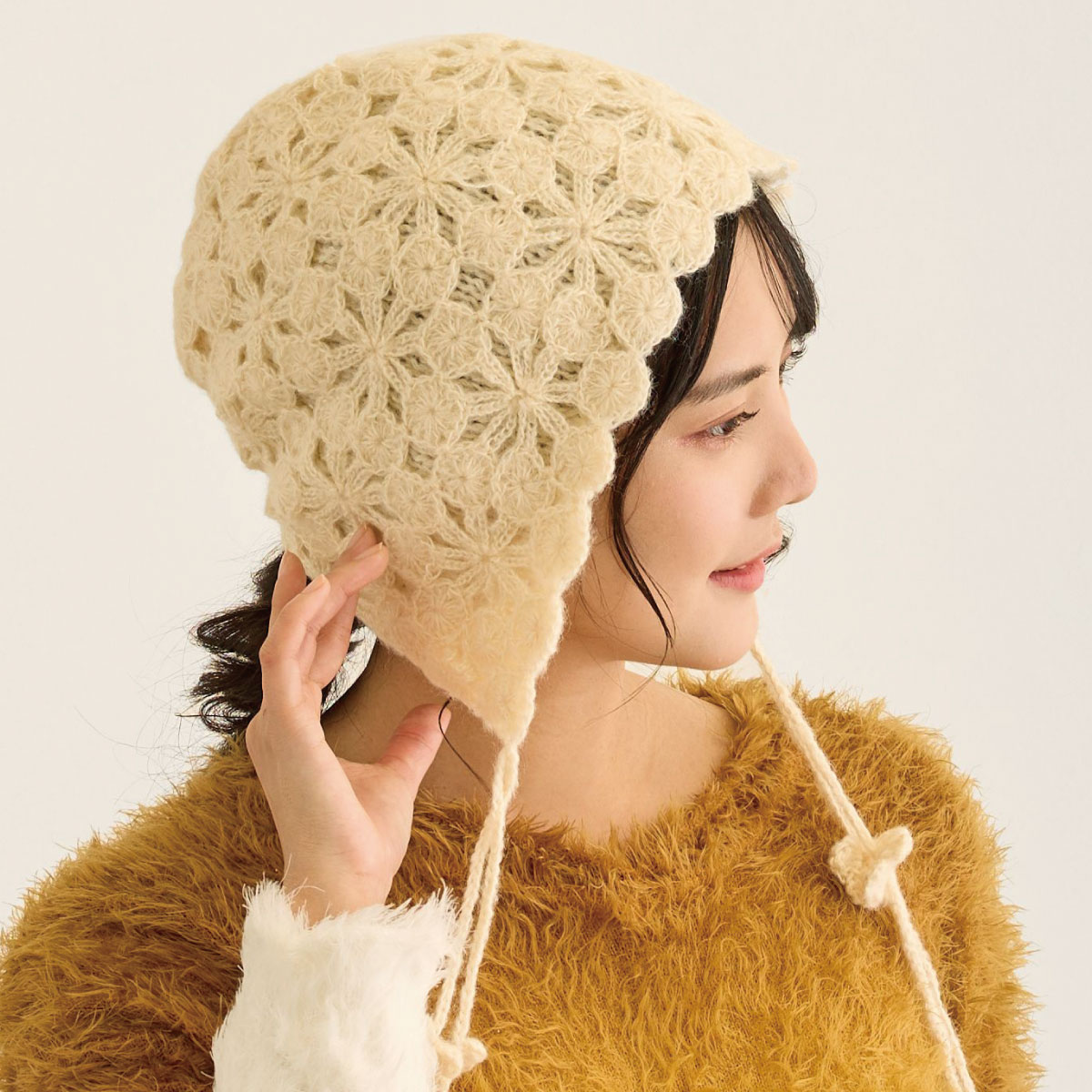 新品未使用 KERA SHOP クラシカルバロック柄ロリータ フラワー付き帽子 scha フラワーモチーフ帽子 【公式通販】
