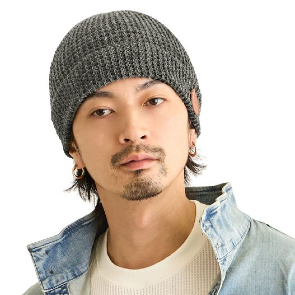 TOROY（トロイ） 春夏 ニット帽 麻混 イタリー糸 ワッフル 軽くて