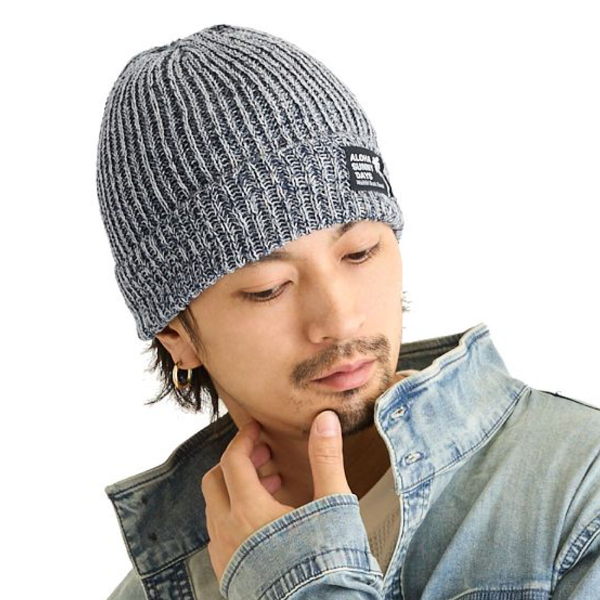 サマー ニット帽 綿 麻 ペーパー素材 通気性抜群 ハワイアン ニット
