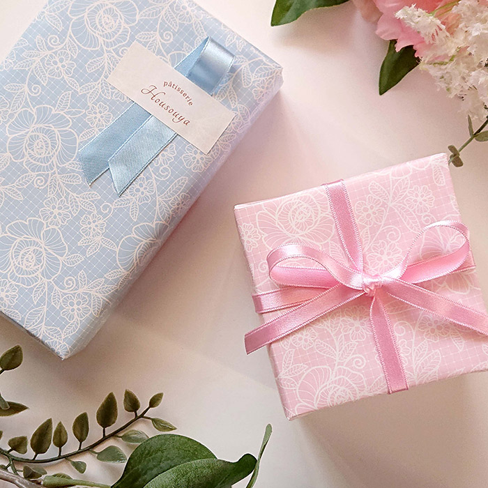 パックタケヤマ ポイント5倍とクーポン 包装紙 ローズレース ロイヤル