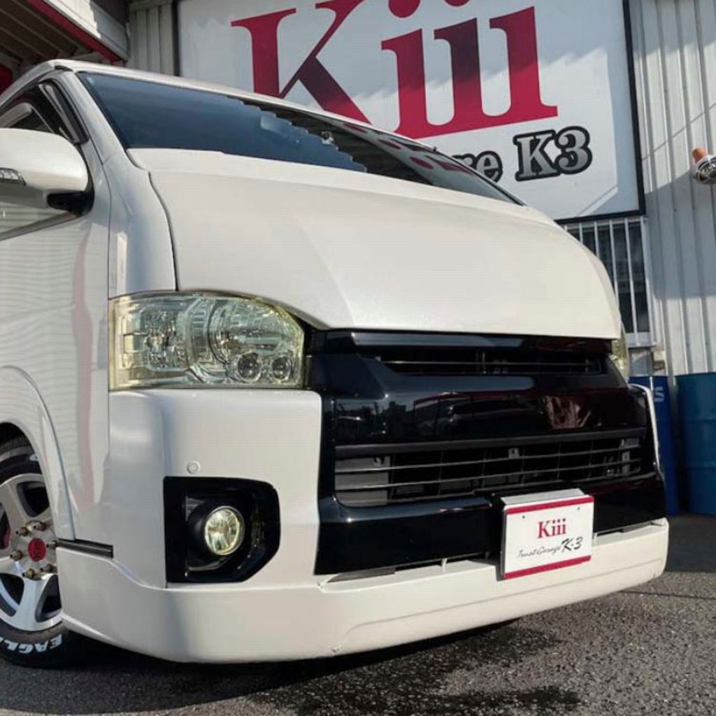 トラストガレージK3 ハイエース専用 標準・ワイド対応 フロントリップ
