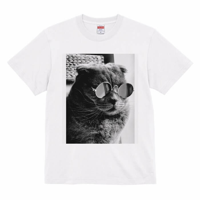 ネコ Tシャツ サングラスをかけたネコ 猫 ネコ好き 可愛い 雑貨
