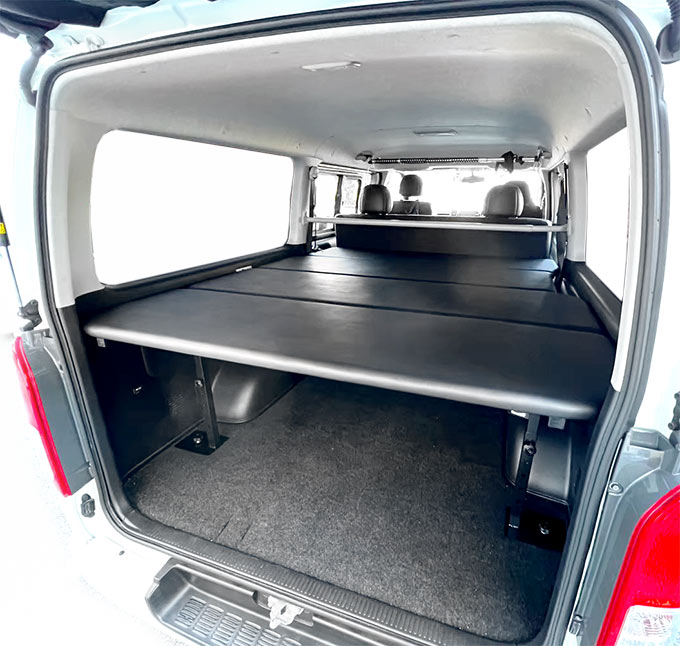 ワイドS-GL用 レザータイプ ベッドキット ハイエース200系 8型対応 荷室棚 トヨタ HIACE スーパーGL DARK PRIME  レジアスエース 棚 ベッド バンライフ : btwsgl-l : ヒョーグ - 通販 - Yahoo!ショッピング