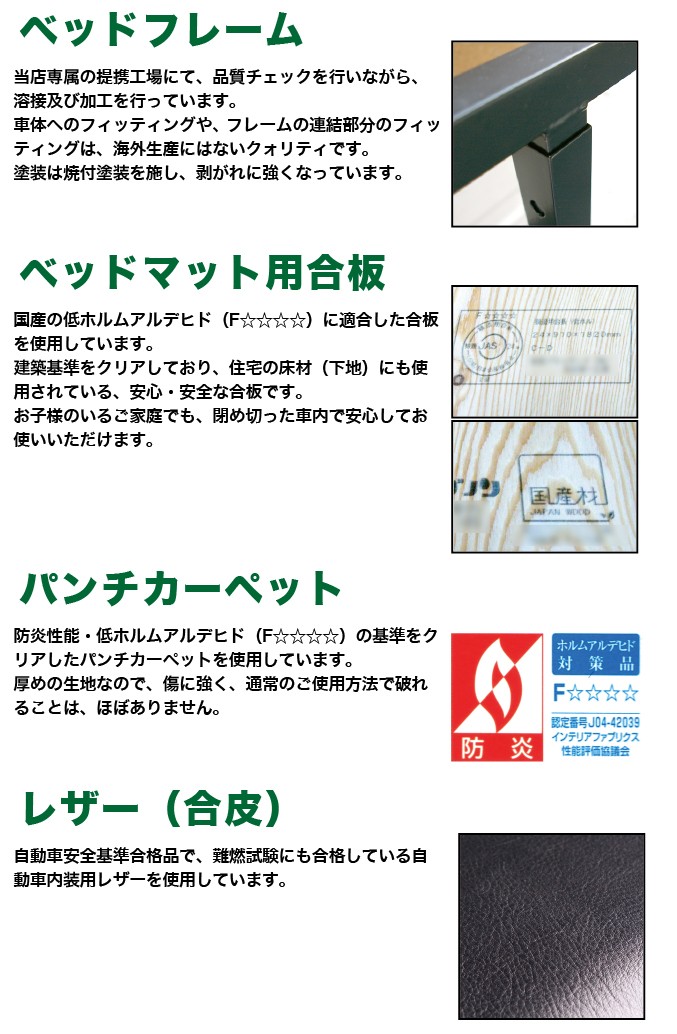 HANA。様ご確認用 ハイゼット ハイゼットカーゴクルーズ フルサイズベッドキット S321V