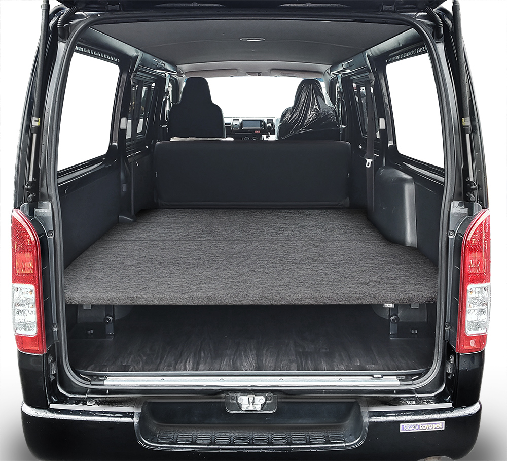 ハイエース ハイエースDX3/6人用 パンチカーペット 低床ベッドキット
