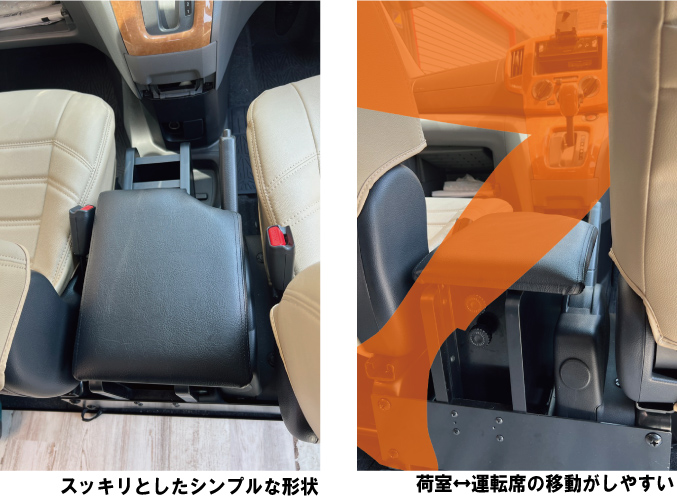 日産（NISSAN） NV200 バネット専用 センターアームレスト ドリンク