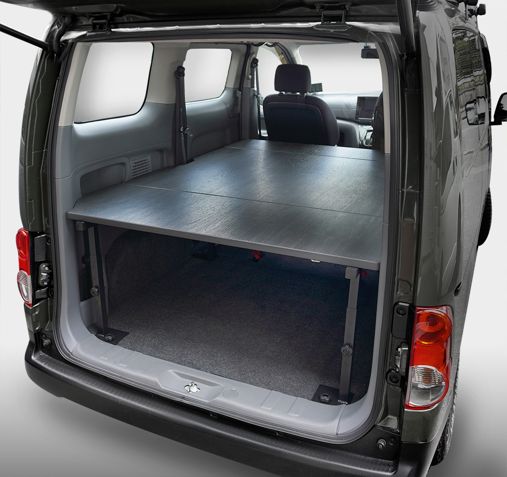 日産 NV200 バネットワゴン ベッドキット [硬質マット 日産 NV200 バネットワゴン ベッドキット [硬質マット