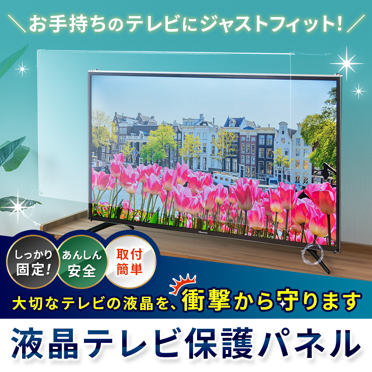 液晶テレビ保護パネル 65型 【光沢タイプ】※こちらの商品はテレビでは