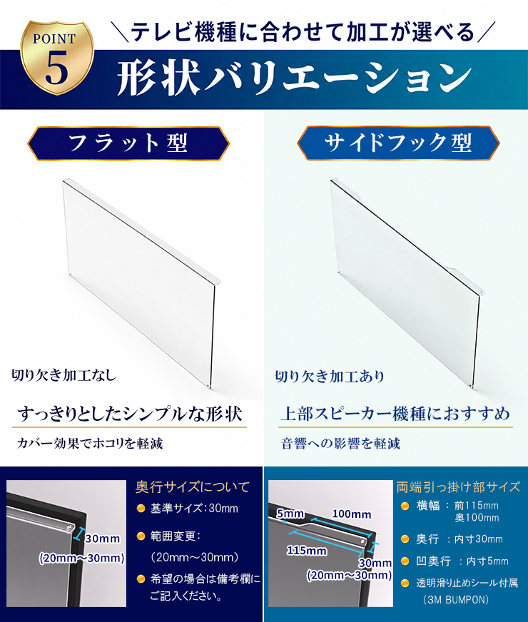 液晶テレビ保護パネル 42型 【低反射タイプ】※こちらの商品はテレビ