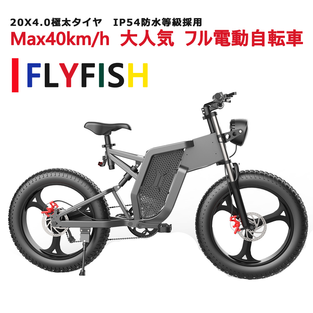 税込) Sennari Yahoo 店スノーバイク 電動自転車 20インチ ファット