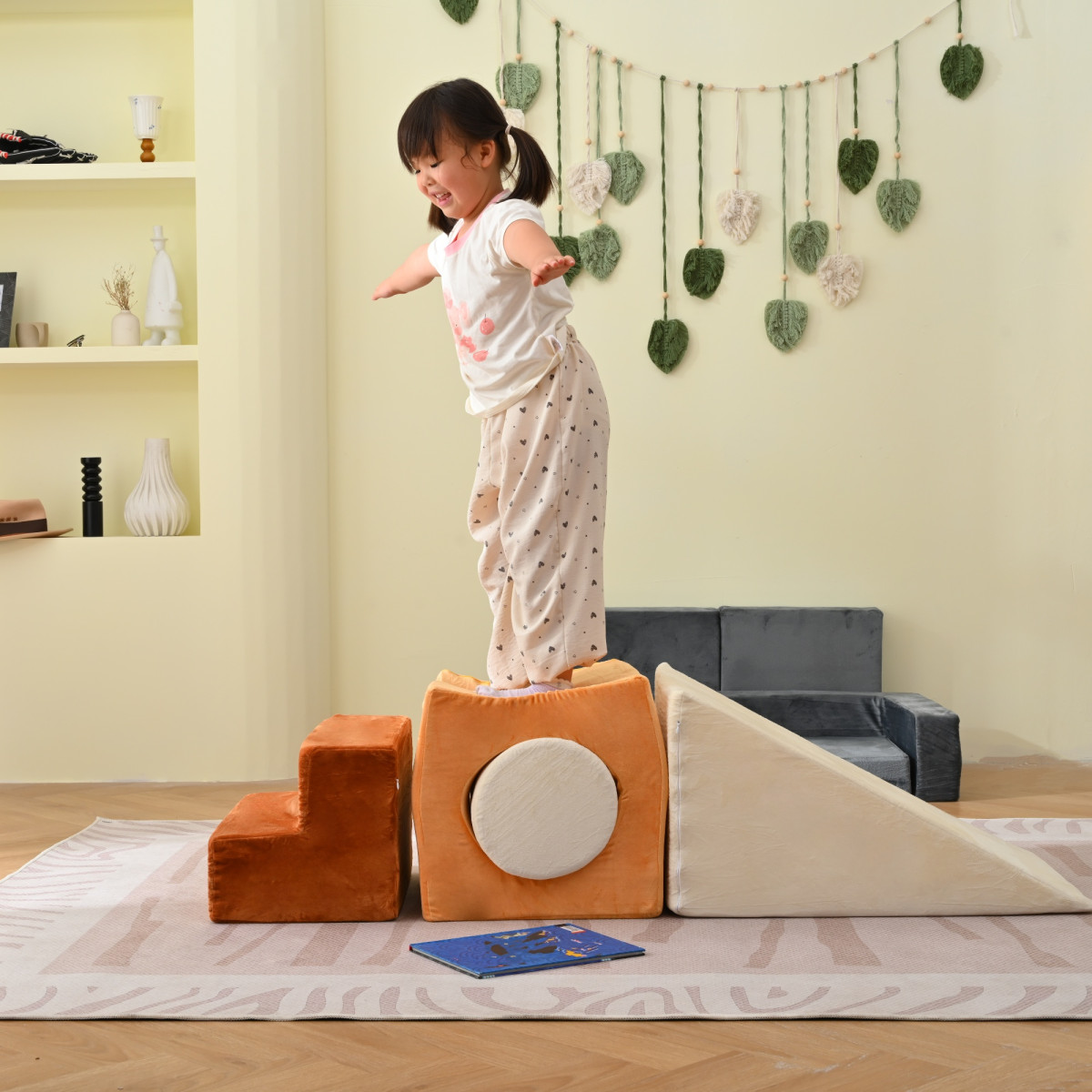 積み木クッション 子供ソファ つみきソファ ソフト ブロックソファ