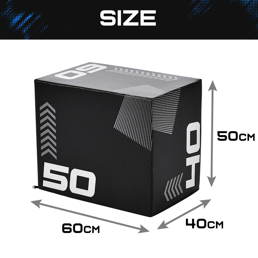 【40×50×60cm】プライオボックス ソフト 昇降台 跳び箱 3in1 プライオボックス ソフト 40×50×60cm プライオメトリクス 跳び箱 3in1