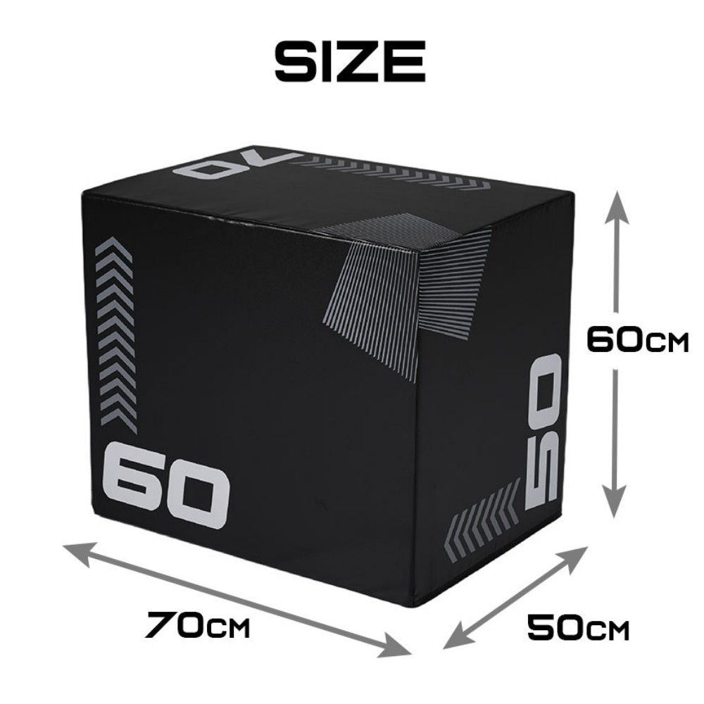 プライオボックス ソフト 3in1 昇降台 跳び箱 50×60×70cm プライオ