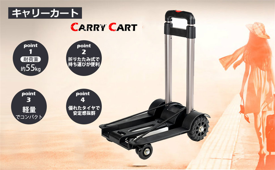 Amazon | ウルトラスポーツ ハンドカート 持ち運びケース付き