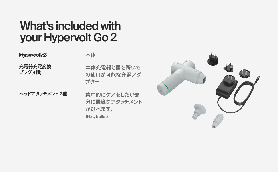 30日間返品OK】ハイパーボルト ゴー 2 Hypervolt Go 2 ストローク幅