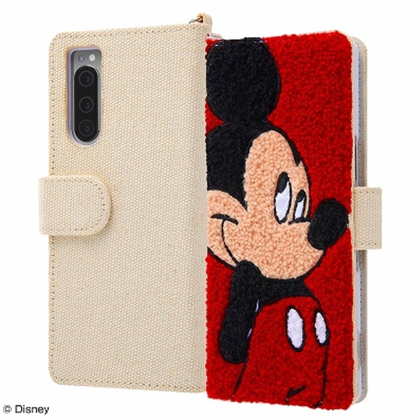 ディズニー Xperia 5 ケース 手帳型 SO-01M SOV41 手帳 カバー
