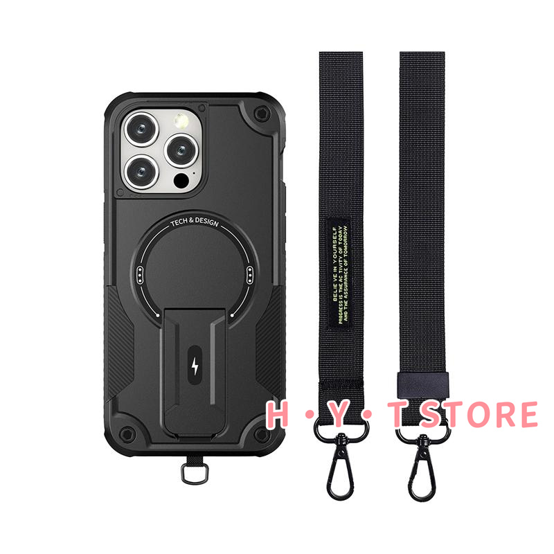 iPhone16 plus ケース 耐衝撃 iphone15 pro max ケース MagSafe ストラップ付き iPhone16e iPhone14 ケース おしゃれ iPhone13 12 ケース スタンド カバー 保護 |  | 01