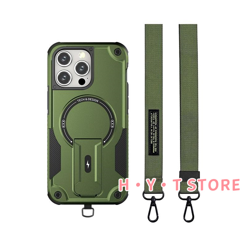 iPhone16 plus ケース 耐衝撃 iphone15 pro max ケース MagSafe ストラップ付き iPhone16e iPhone14 ケース おしゃれ iPhone13 12 ケース スタンド カバー 保護 |  | 03