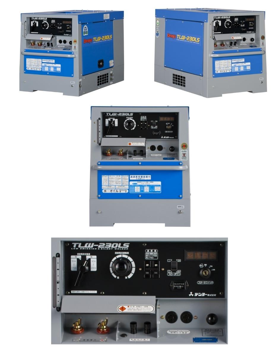 デンヨー ディーゼルエンジン溶接機 TLW-230LS エンジン溶接機 デンヨー ディーゼルエンジン溶接機 TLW-230LS エンジン溶接機