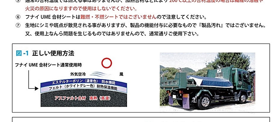 フナイ産業 UME合材シート 2t用 アスファルト合材保温シート : hyu3100000004390 : 現場にGO - 通販 -  Yahoo!ショッピング