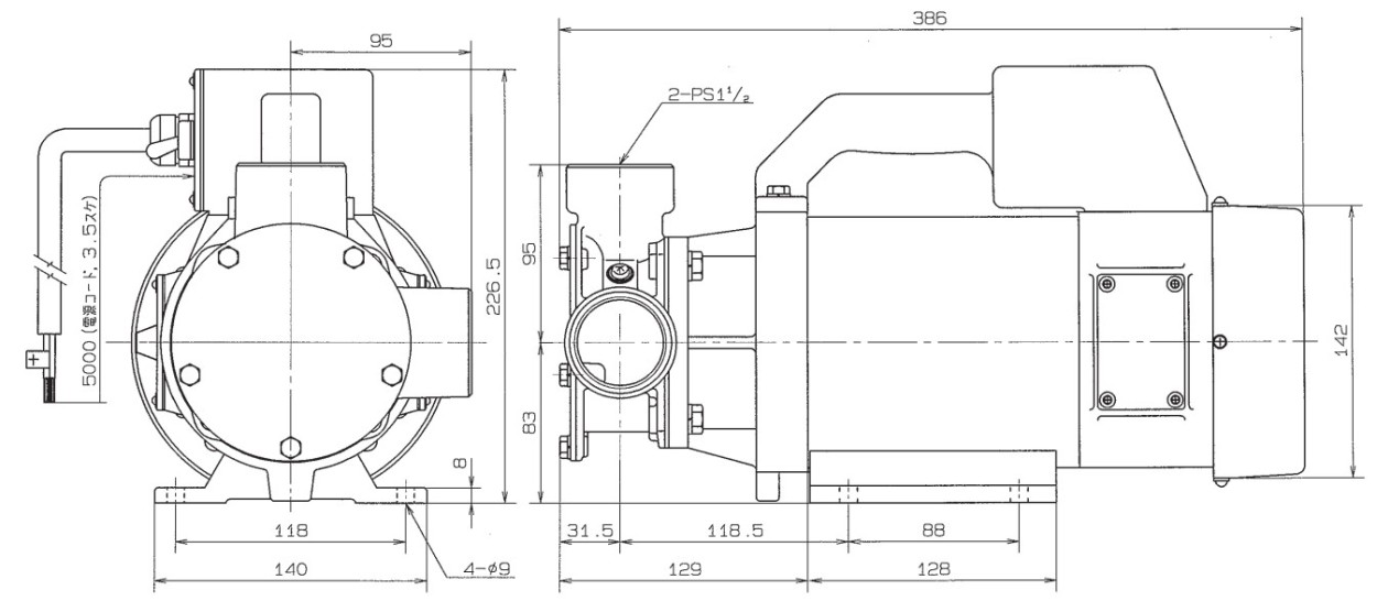 工進 ラバーマスター MF-4024X MF4024X ラバーインペラポンプ 船舶用ポンプ MFシリーズ : hyu3600000000171 :  現場にGO - 通販 - Yahoo!ショッピング