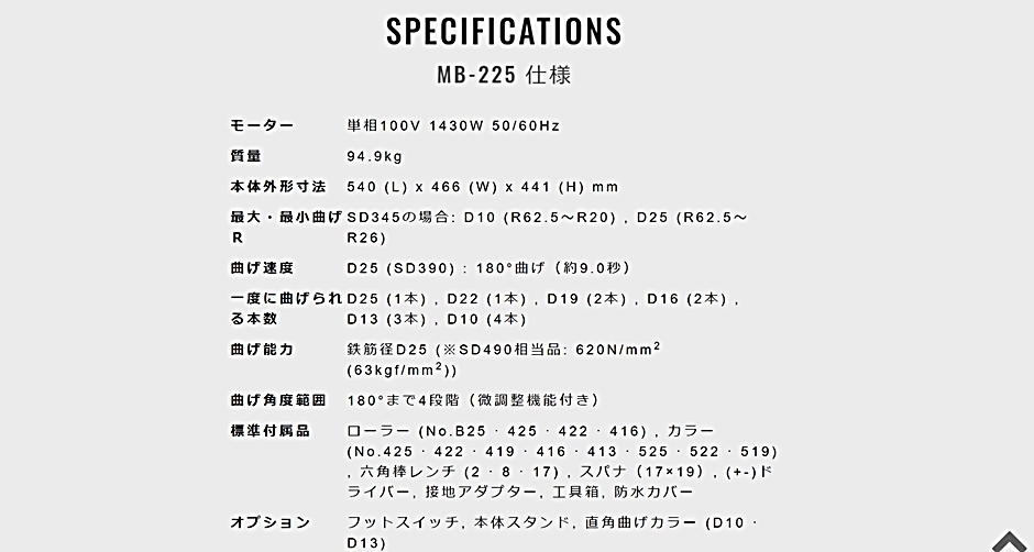 最高の品質 ファースト店オグラ 可搬用鉄筋曲げ機 バーベンダー MB-225