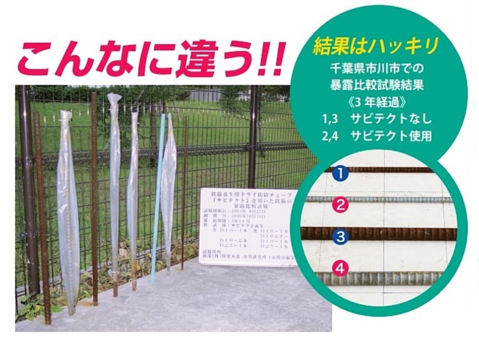 岡部 サビテクト 鉄筋養生用ドライ防錆チューブ 40 40mm×200m 200m巻