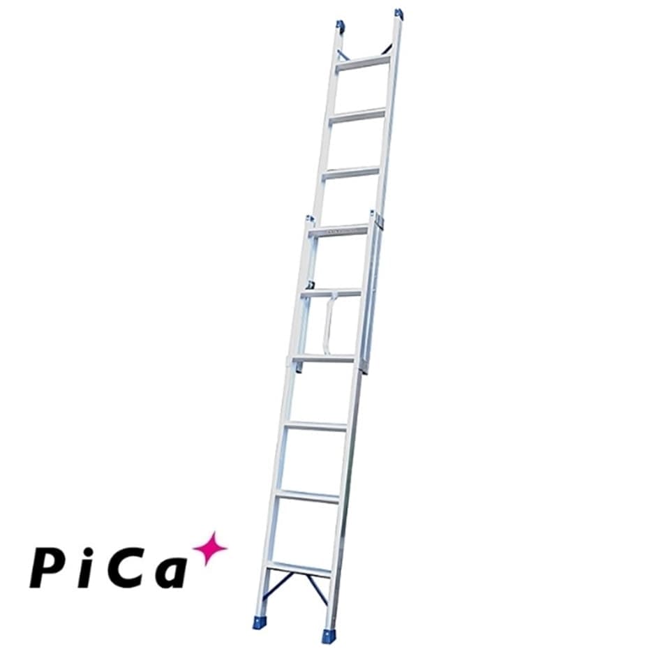 ピカ プッシュアップ式 2連はしご 2SWA-34B 全長3.4m