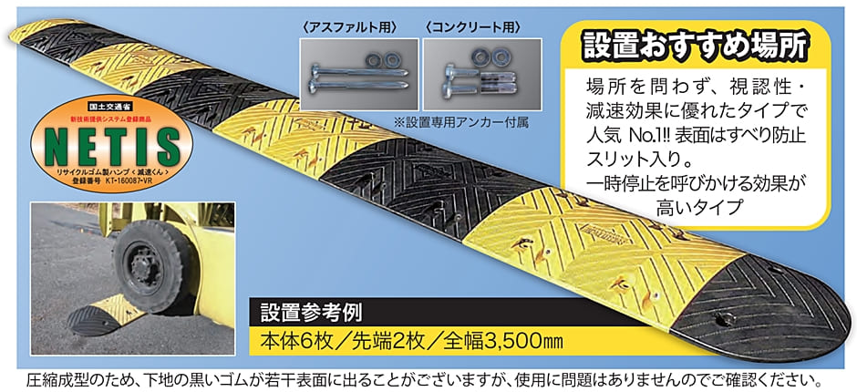 サンセルフ 減速くん TYPE4 本体部 TYPE-041 黒 黄色 専用