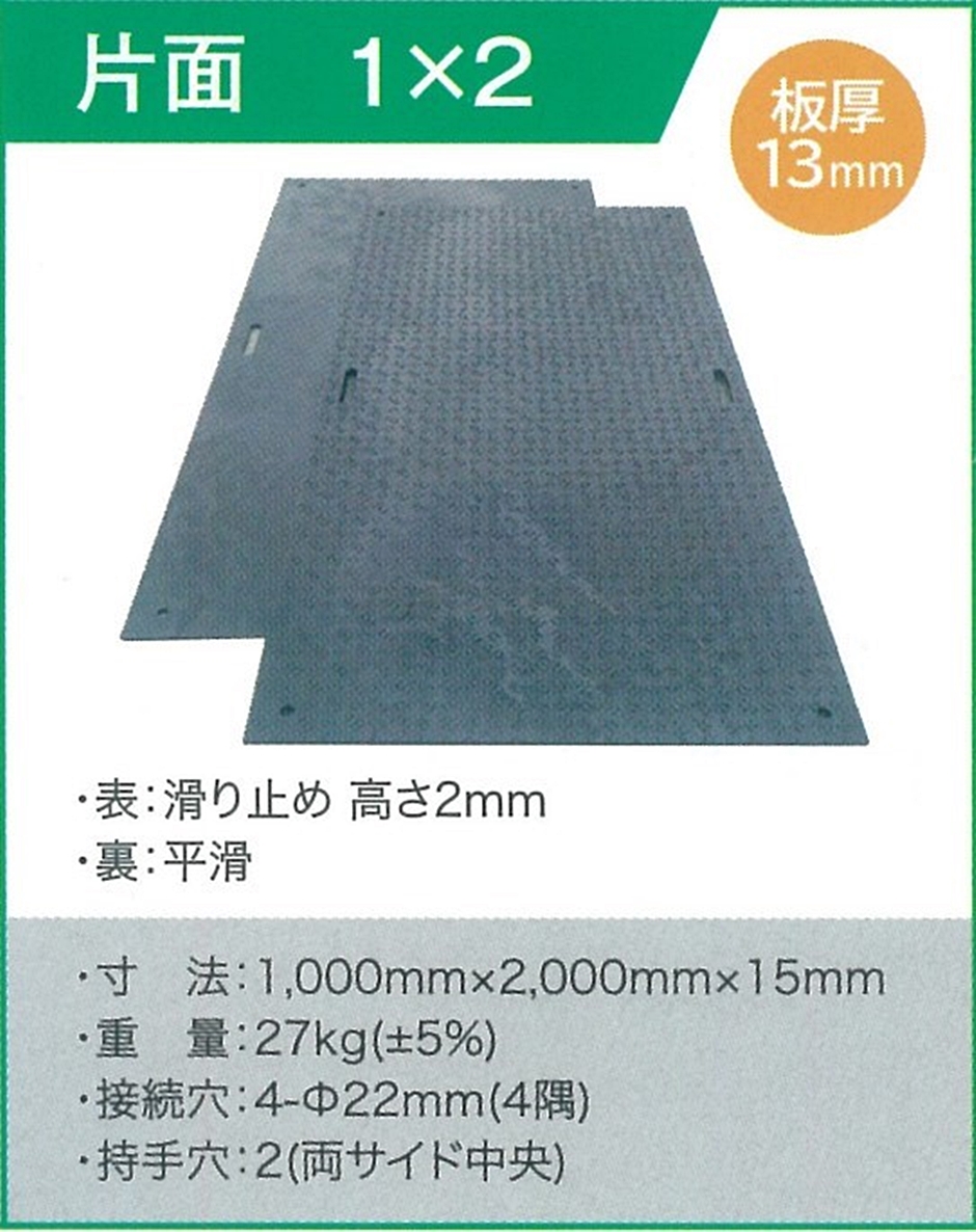 SALE／60%OFF】 建築土木ストア樹脂製敷板 軽量 Wボード 4×8尺 1,219mm