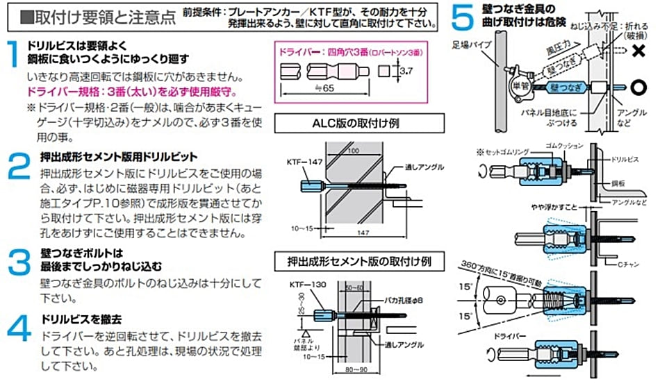 ゼン技研 プレートアンカー KTF-130 50組 首振りタイプ あと施工足場つなぎ用 : hyu3100000000756 : 現場にGO - 通販  - Yahoo!ショッピング