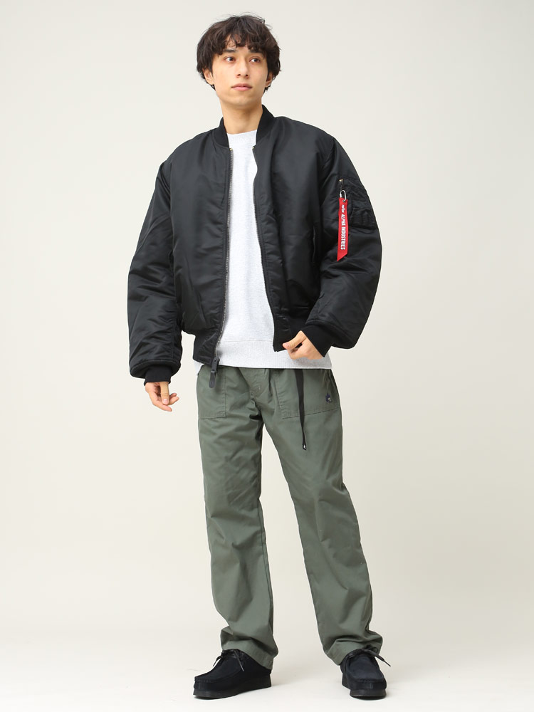 アルファ ジャケット ALPHA INDUSTRIES アルファインダストリーズ リバーシブル MA-1 フルジップミリタリー PRINTED  LINING CORE SPEC TA0458