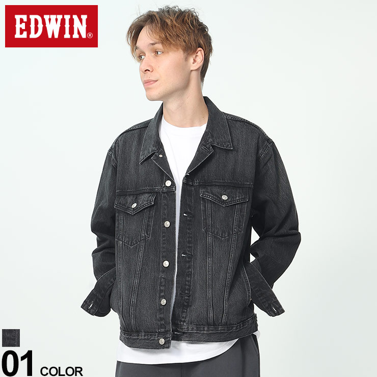 エドウィン デニムジャケット Gジャン 秋服 ジージャン メンズ EDWIN