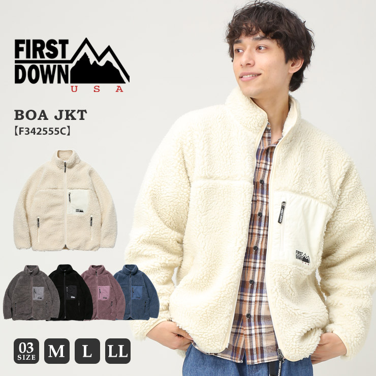 FIRST DOWN（ファーストダウン） ボアジャケット FIRST DOWN USA