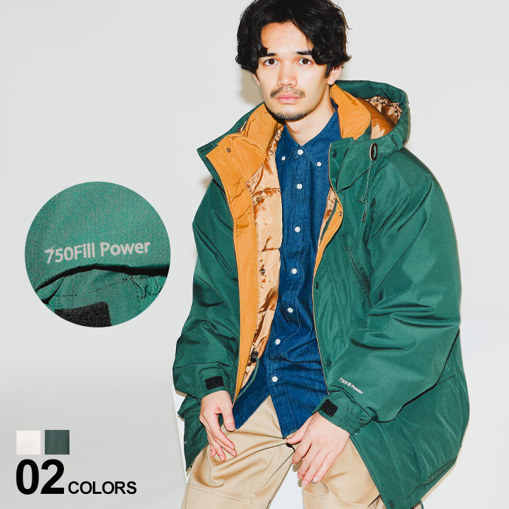 エスアンドサンズ ダウンジャケット マウンテンダウン 撥水 マンパ