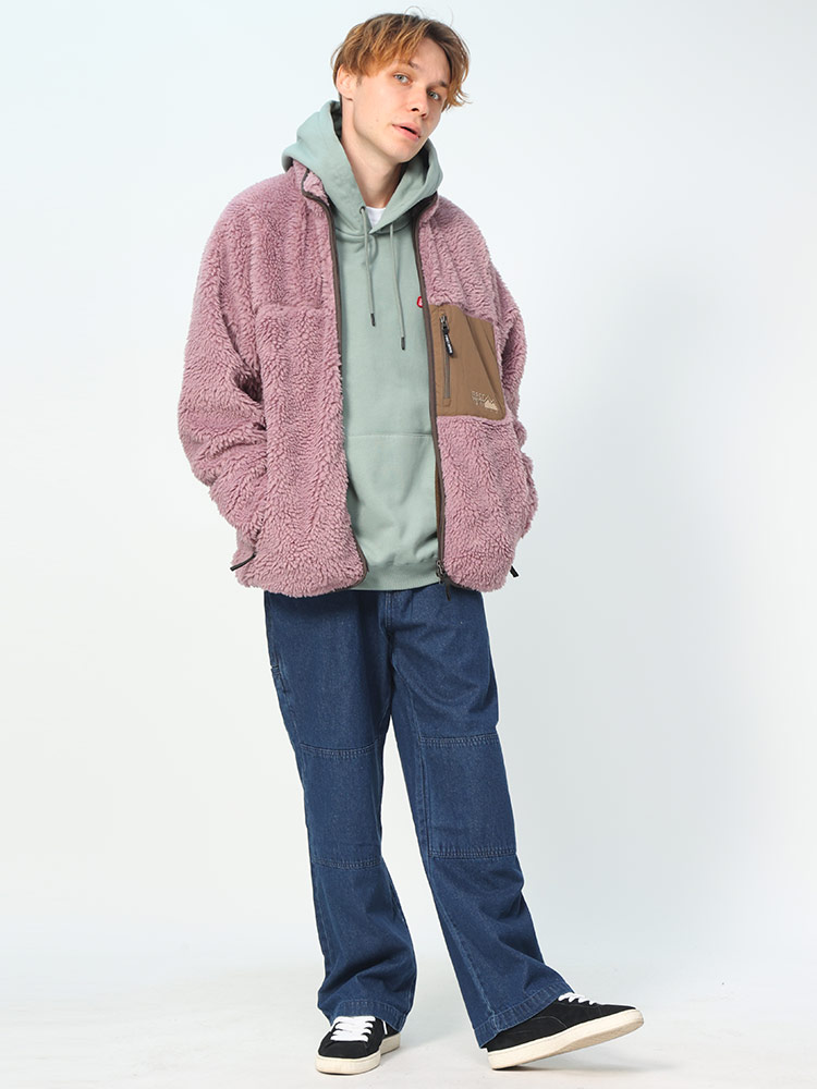 FIRST DOWN（ファーストダウン） フリース ボアジャケット ボア