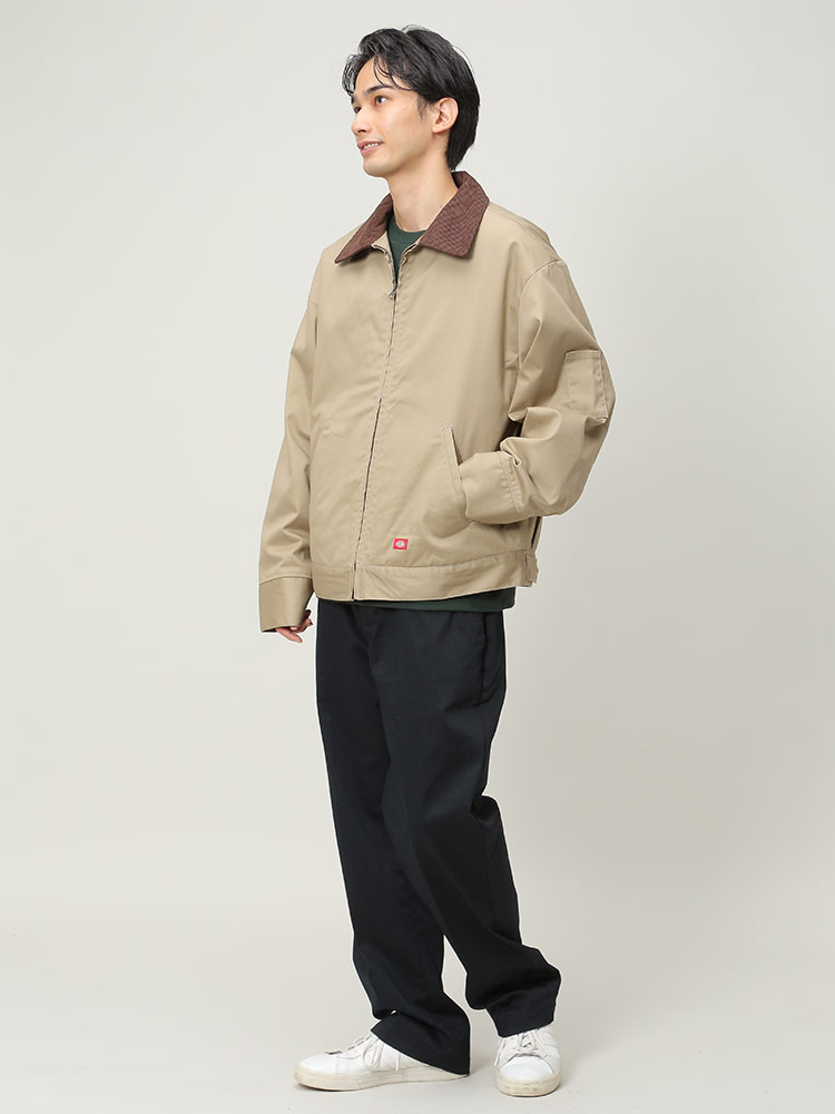 ディッキーズ ジャケット Dickies フルジップ 中綿 アイゼンハワー 